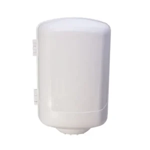 Barrel Towel Dispenser Plastic White
