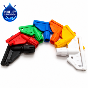 Hygiene Fan Mop Plastic Clips - 7 Colors