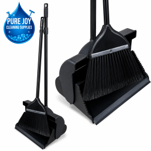 Long Handle Hooded Dust pan Set