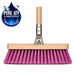 Grip Wooden Broom - (Flagged Bottom)