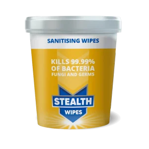Sanni Wipe Bucket 1000pc - Stealth