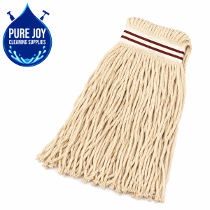 Fan Mop Head Maroon Web 400grm - 90mm Webbing