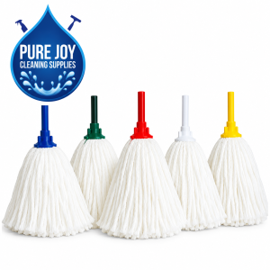 Hygiene Spun Lace Round Socket Mop Head 7 Color